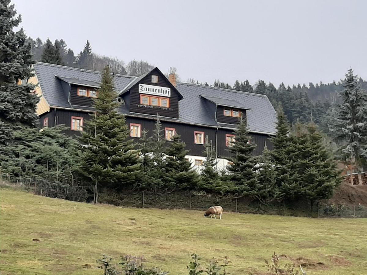Pension Gaststaette Tannenhof Saupsdorf Exterior foto